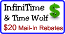 Save Instant Money on InfiniTime and Time Wolf...for a truly cutting edge Employee Time and Attendance System