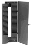 Model 999-N Locking Security Cabinet (Holds 2 Narrow Size Time Card Racks