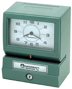 Acroprint 150 Mechanical Employee Time Clock