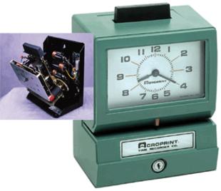 Acroprint BOSS Portable Employee Time Clock