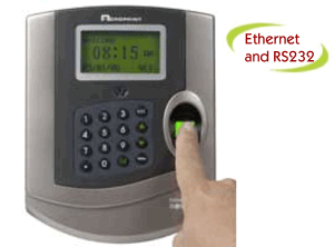 Acroprint TimeQ Plus Biometric Fingerprint Time Clock System