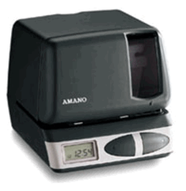 Amano PIX21 Electronic Employee Time Clock