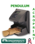 Acroprint Pendulum Hand Punch 1000 Biometric Time Clock System