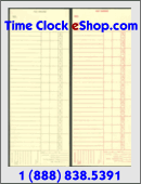 Form 1903LWeekly LeftHand Print Time Cards