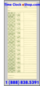 Form 830331-1 Weekly Time Cards