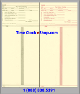 Form 400-2 Bi-Weekly or Semi-Monthly Time Cards