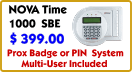 NOVA Time 1000 Proximity Badge Systetm. 