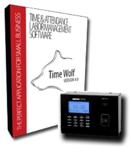 TimeWolf Zephyr Employee Time Clock System