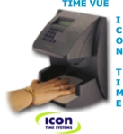 IconTime Systems Hand Punch 1000 Biometric Time Clock System 