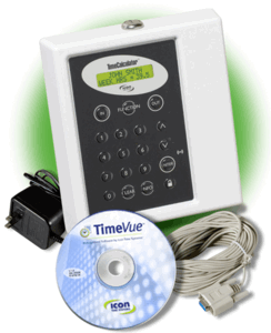 Icon Time Systems PIN Entry Automated Time Clock System